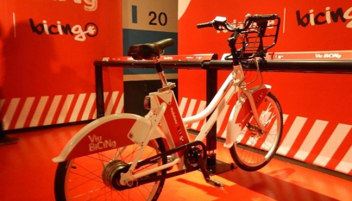 Sistema alquiler bicicletas eléctricas Bicing