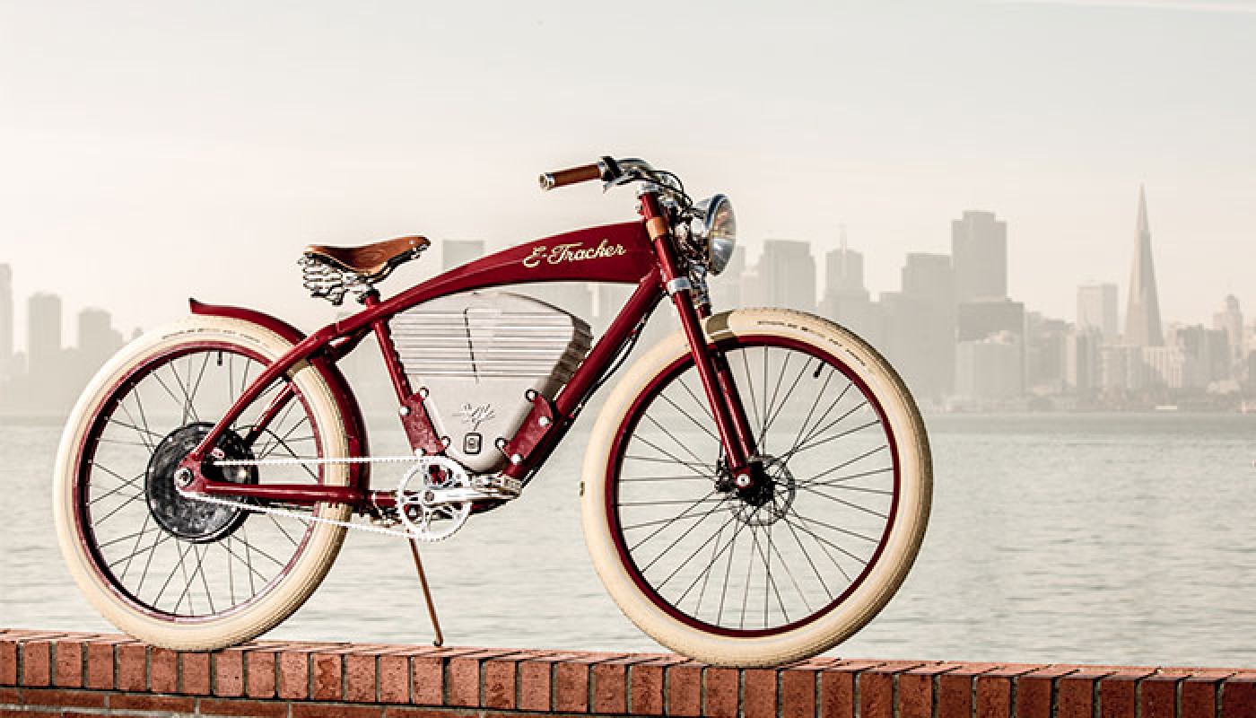 Bicicletas eléctricas estilo vintage de diseño clásico