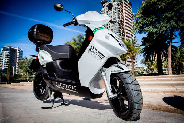 Motocicleta movilidad sostenible