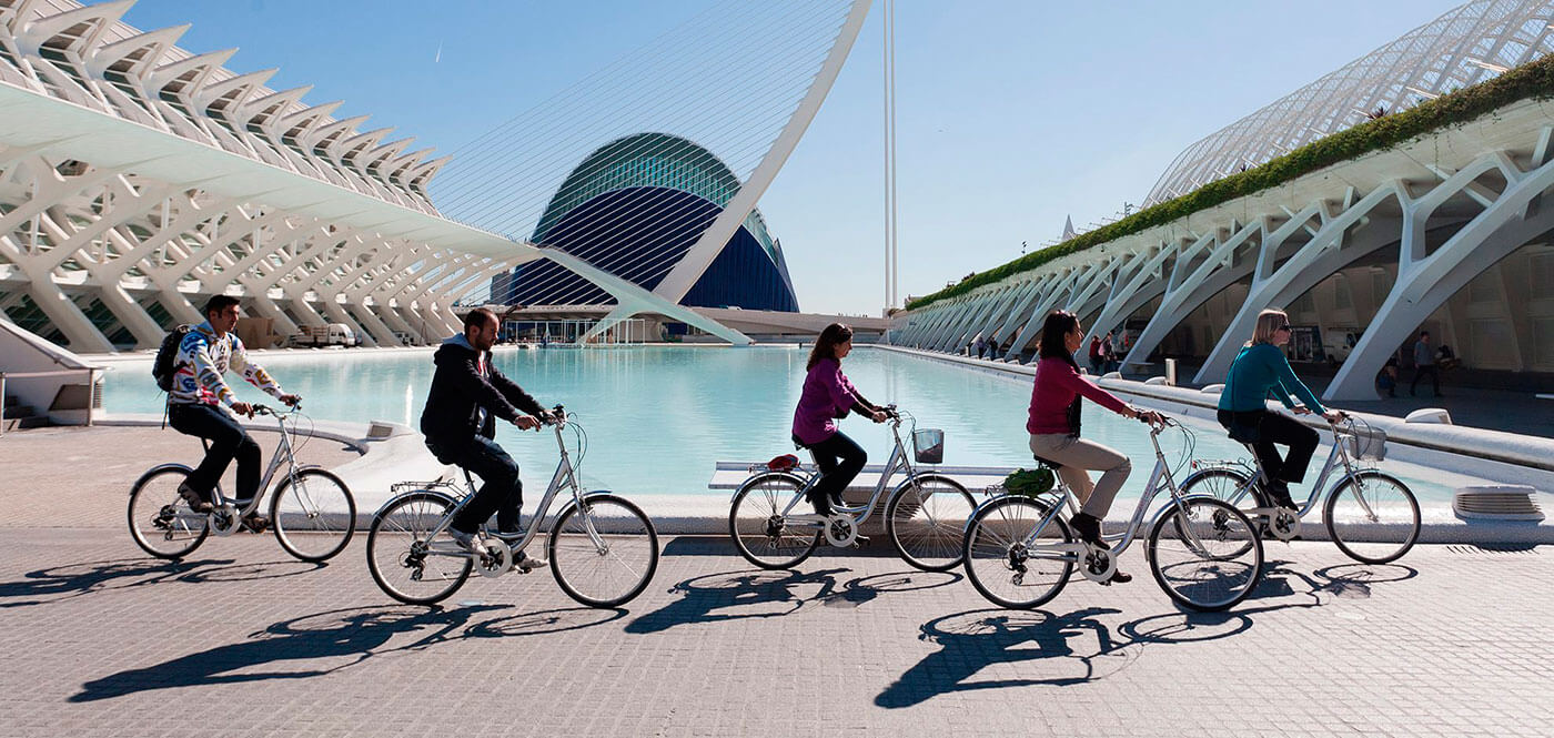 Bicicletas eléctricas con energía solar en Valencia