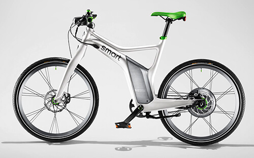 bicicleta eléctrica de la marca de coches SMART