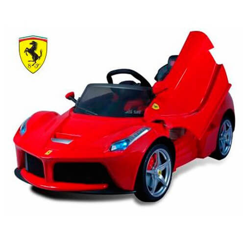 Minicoche eléctrico infantil Ferrari