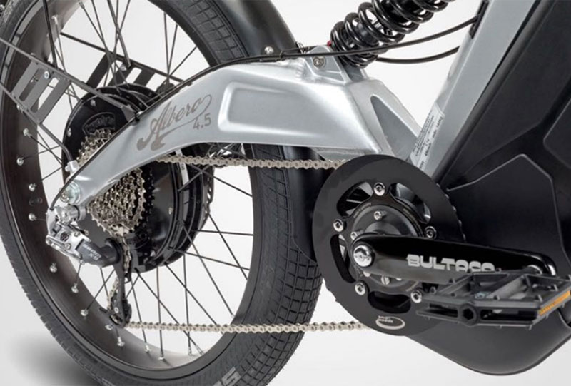 cambio de piñones de 9 velocidades de la nueva Bultaco Albero