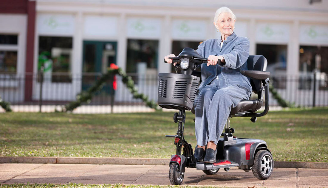 Scooters eléctricos para personas con movilidad reducida