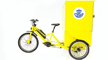 Bicicleta E-cargo de Correos