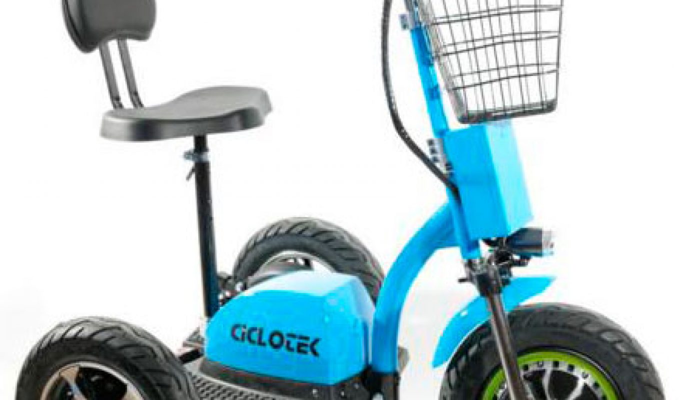 Triciclo eléctrico 500W  Vehículos para personas con movilidad reducida